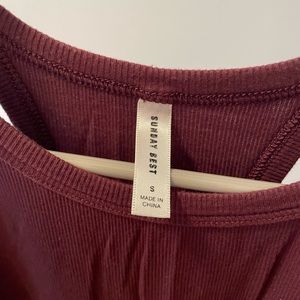 Aritzia Sunday Best Racer Tank